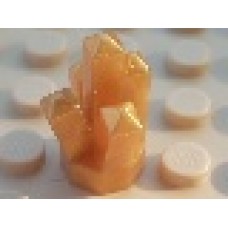 Part 52 Pearl Gold Rock 1 x 1 Crystal 5 Point 